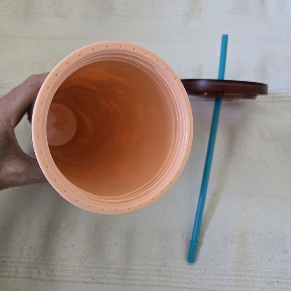 Starbucks 2019 Terra Cotta Desert Cactus Bloom 24oz Acrylic Tumbler - Picture 12 of 16